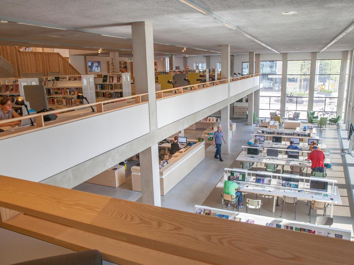 Interieurbeeld Bibliotheek Ligne Sittard
