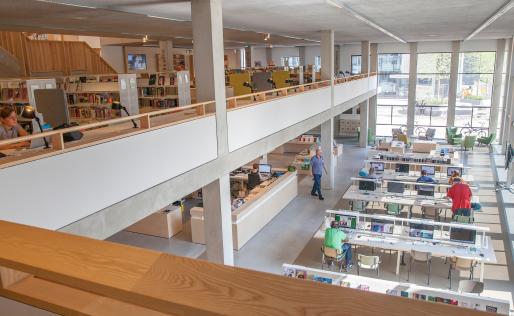Interieurbeeld Bibliotheek Ligne Sittard